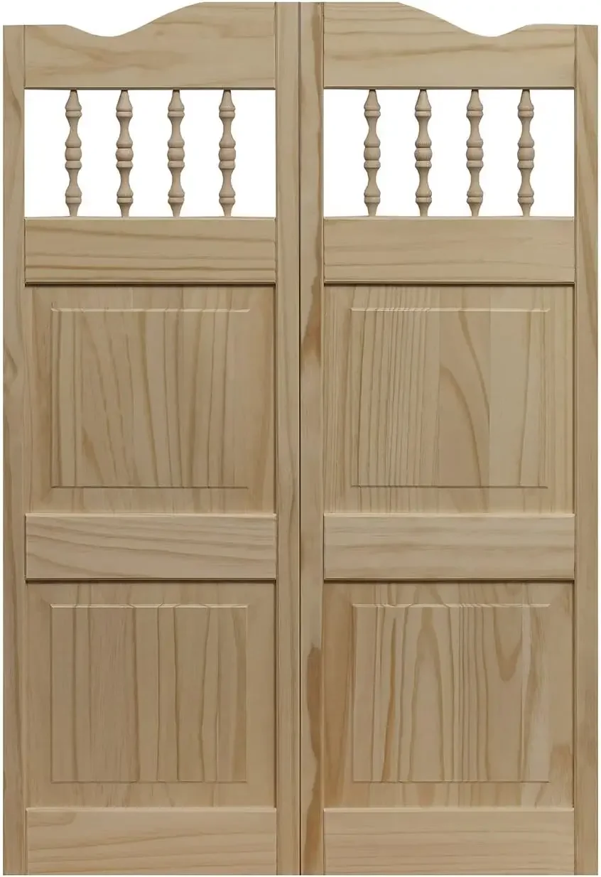 

Bestseller848242 Carson City Café Interior Swing Wood Door, 32" x 42", Unfinished Pine