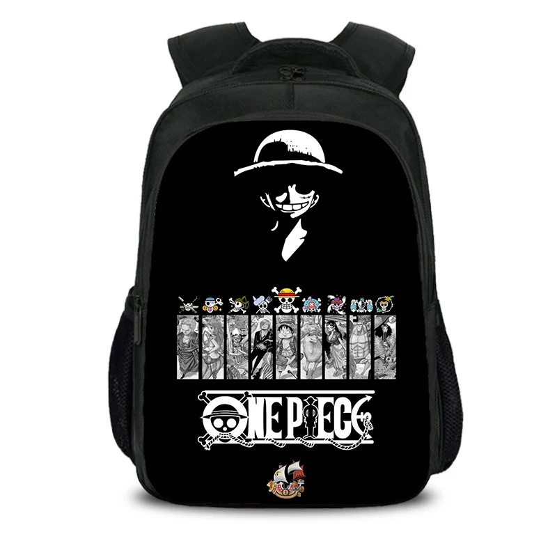 ONE PIECE Monkey D. Luffy Large Capacity Double layered Backpack Students School Bags for Girls Boys Bookbag Travel Backpack - view 5