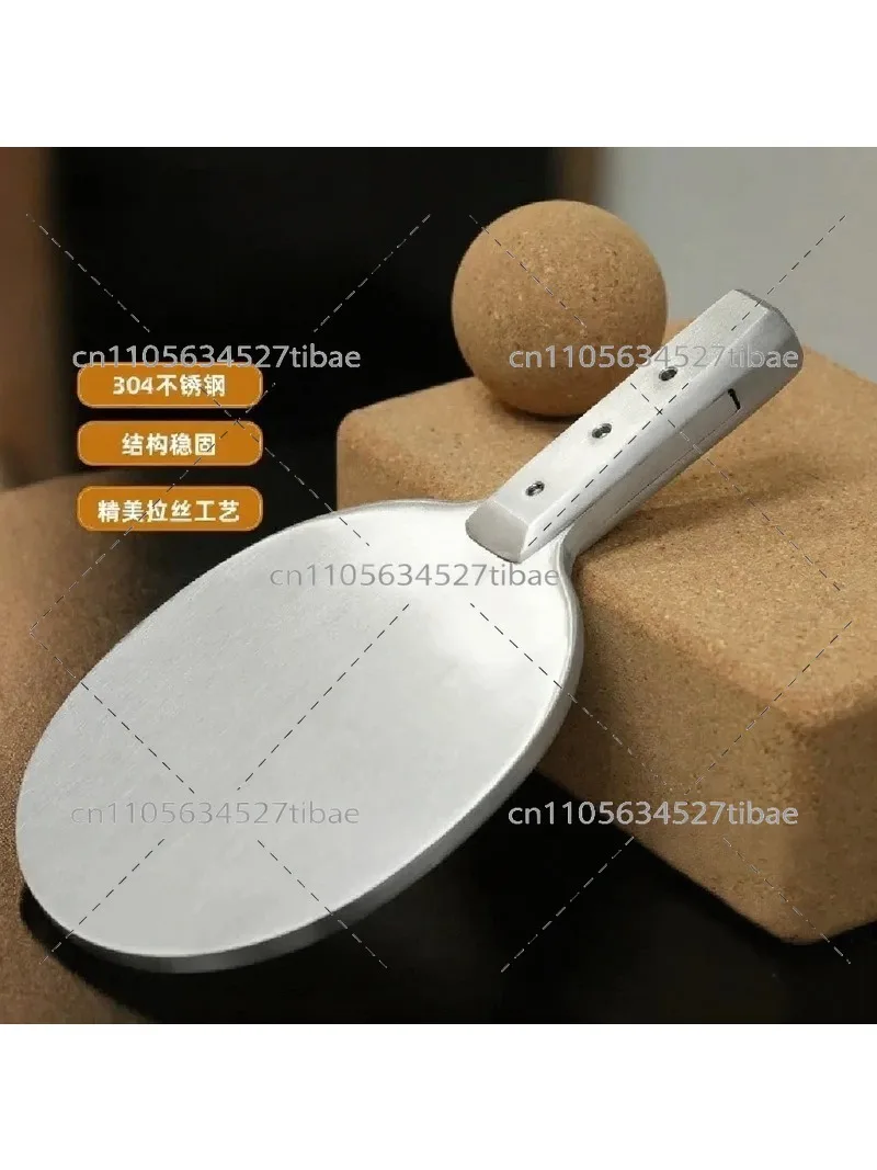 Stainless Steel Table Tennis Training Weighted Practice Shot Metal Baseplate Fitness Equipment
