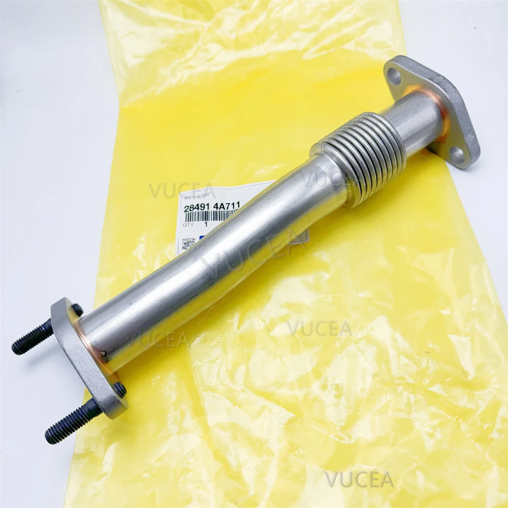 284914A711 PIPE - EGR FOR 2007-2019 HYUNDAI H1 STAREX H-1 H100 H-100 2016-2020EXHAUST GAS RECIRCULATION PIPE 28491-4A711