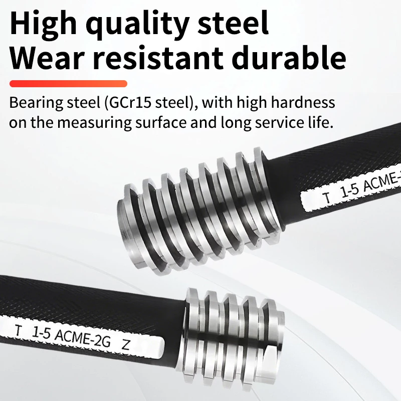 High-Quality ACME Threaded ACME Premium Wholesale Measuring Tools 2G ACME 1/4 5/16 3/8 7/16 1/2 5/8 3/4 7/8 1'-5 6 8 10 12