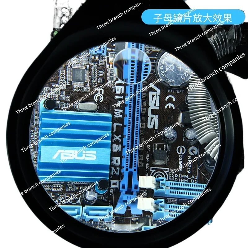 

X30 High Definition 20 Desktop Magnifying Glass for The Elderly Reading Mobile Phone Clocks and Watches Maintenance