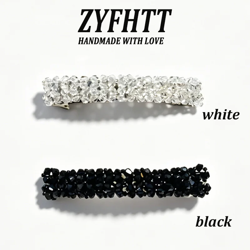 1/3 Stück ZYFHTT Strass-Metall-Haarspange für Damen, Elegante Seitenspange, Modische Mädchen-Haarnadel, Haaraccessoires – Detail 17