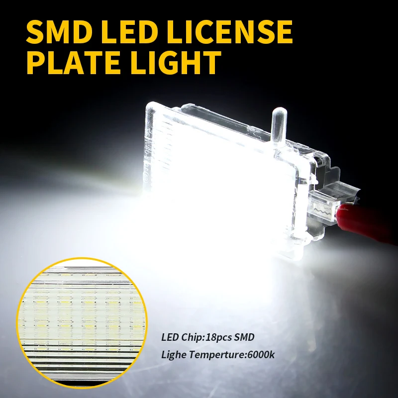 1/2PCS LED Luggage Trunk Lights Canbus For Mini Cooper R50 R52 R53 R55 R56 R57 R60 ​For BMW E46 E53 X5 E81 E82 E83 X3 E91 E92