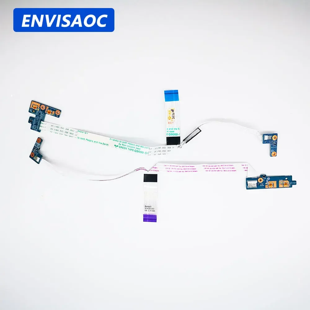 Placa de botão de alimentação para laptop, para hp probook 4540s 4440s 4441s 4445s 4446s 4545s 4740s com interruptor de cabo, acessórios de reparo