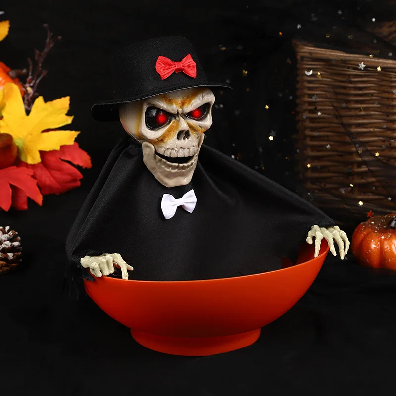 For Halloween costume, trick props, scare fruit plate ghosts, haunted house holiday horror props
