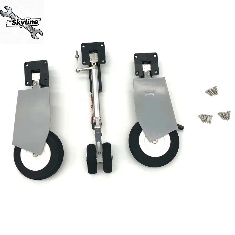 Electric Retracts Landing Gear for Mirage 2000 80mm EDF Jet RC Aircraft Spare DIY Repair Parts