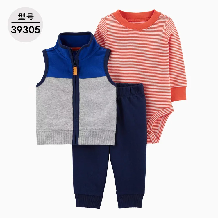 Special Price Baby Clothes Set Kids Spring Autumn Sweater Hooded Long-sleeved Baby Boys