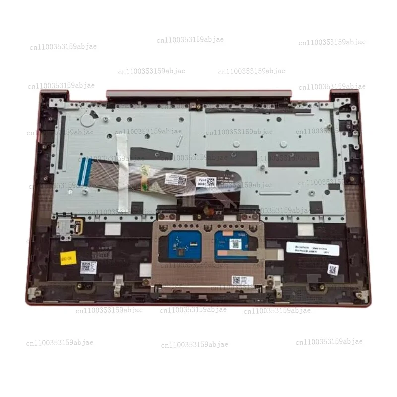 95%新しいレノボヨガ 7 14ITL5 パームレストケースキーボードフレームバックライト付きキーボード 5CB1A08879 XMSJ