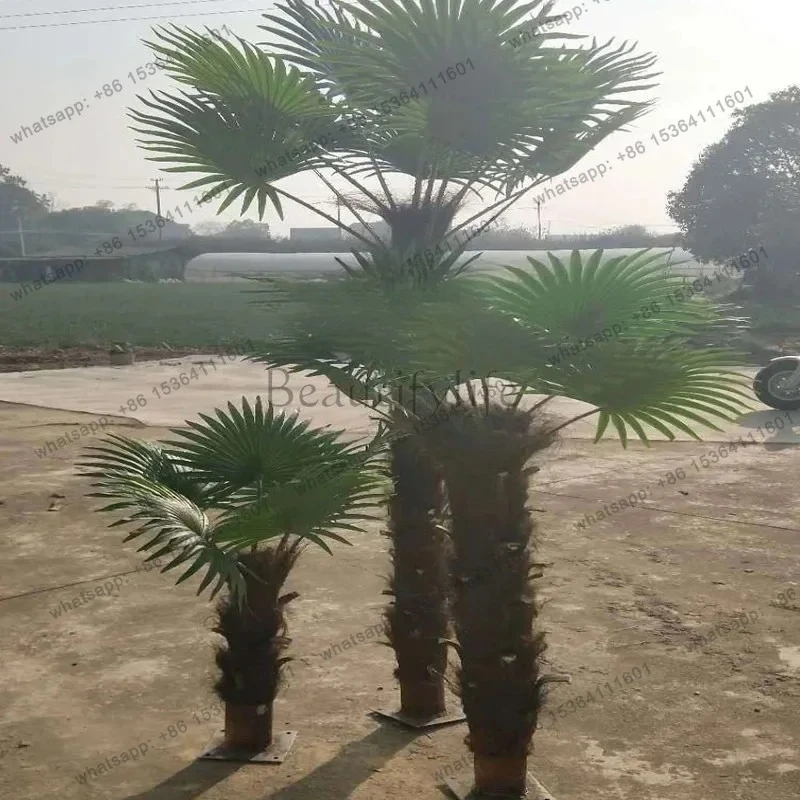 Factory Direct Sales Large Artificial Palm Tree Artificial Landscape Tree Decoration Tropical False Coconut Tree