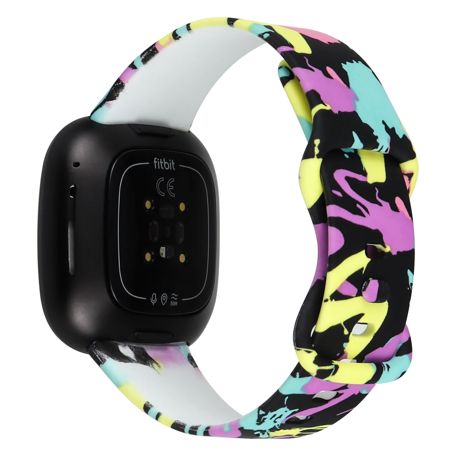 Honecumi per Fitbit Versa 3 cinturino in Silicone donna uomo Smart Watch accessorio per cinturino Fitbit Sense regolabile per Versa3