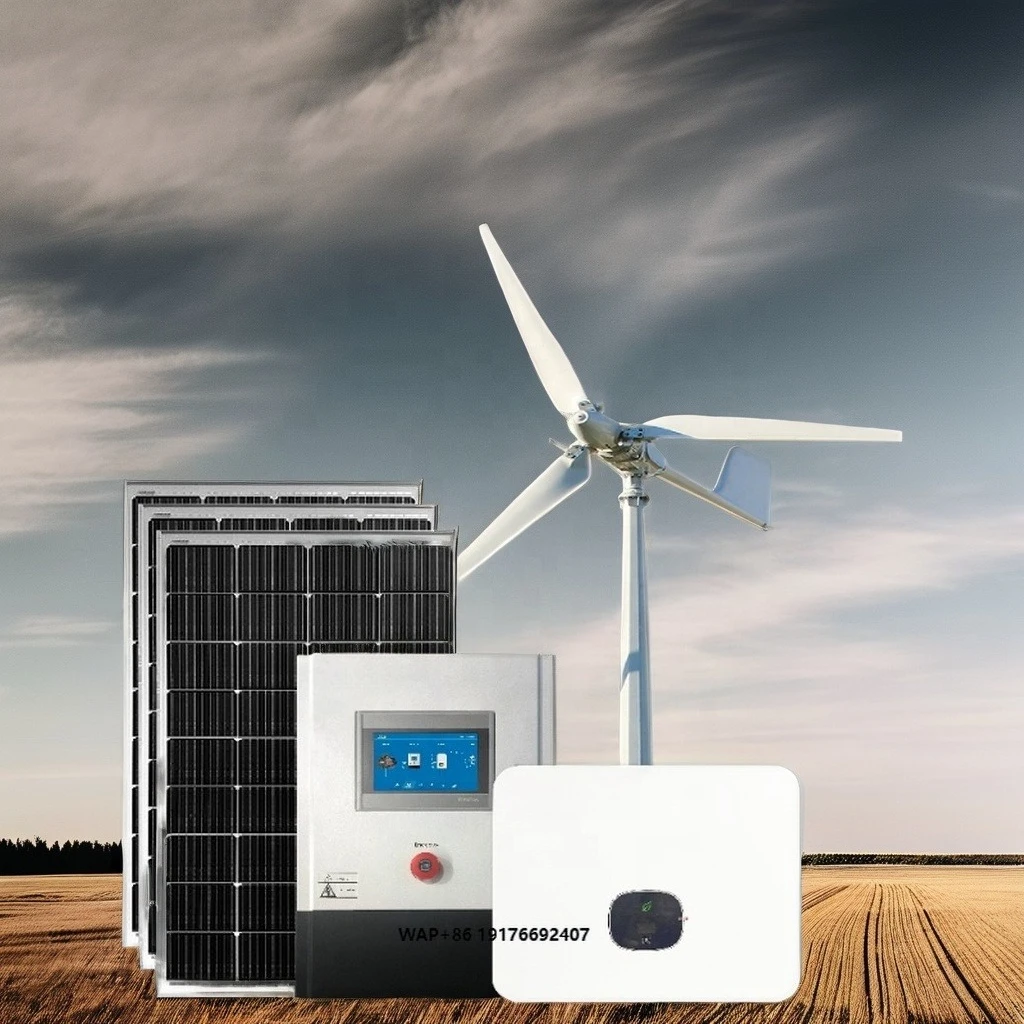 Complete 10KW 20KW Solar Panel Wind Turbine With Batteries 30KW 40KW 50KW Hybrid System for Home