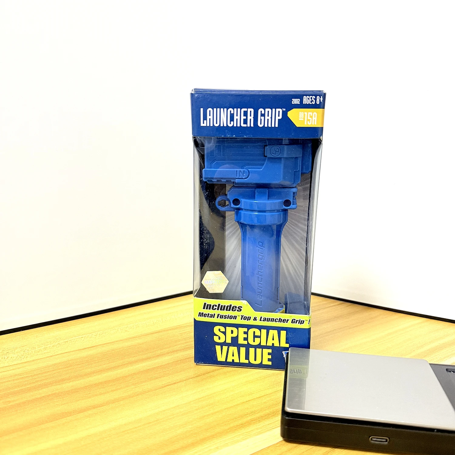 genuino-hb-beysplayer-bb-15a-beylauncher-grip-valor-especial-nuevo-con-set-de-embalaje-original