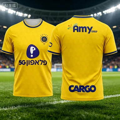 Modern Trend Football Fans Maccabi Tel Aviv 26-27 Jersey Adult Kids Athleisure T-Shirt Summer Breathable Soft Comfy Stylish