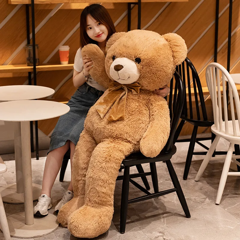Orso gigante di alta qualità bambola di peluche morbido orso di peluche giocattoli di peluche ragazze regalo di compleanno amante di San Valentino