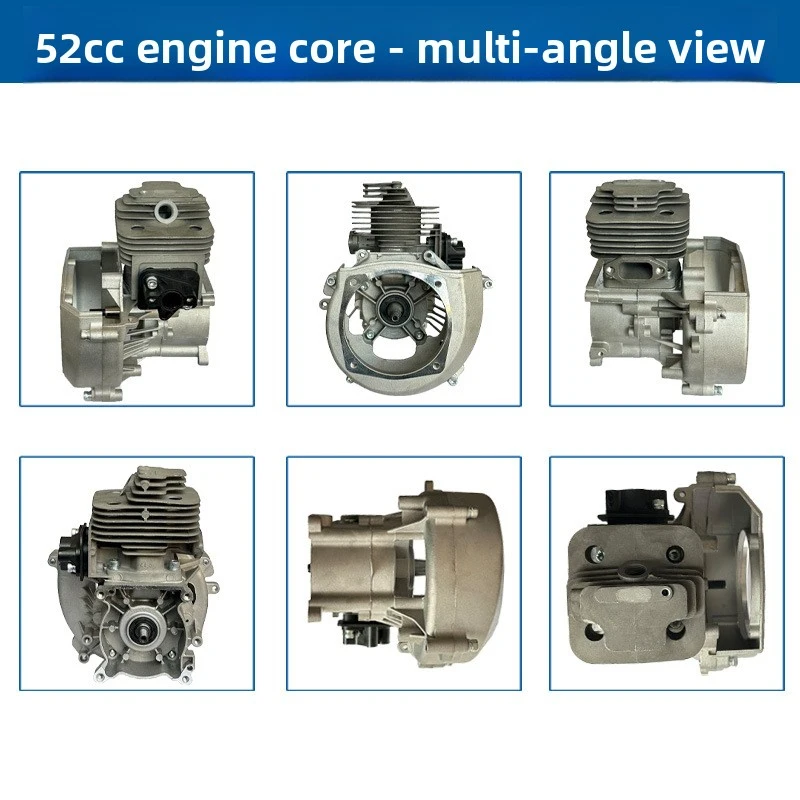 Precision Machined 52CC Engine Core FOR Mitsubishi 44-5 TL43 TU52 Two Stroke Brush Cutter Power Equipment Spares