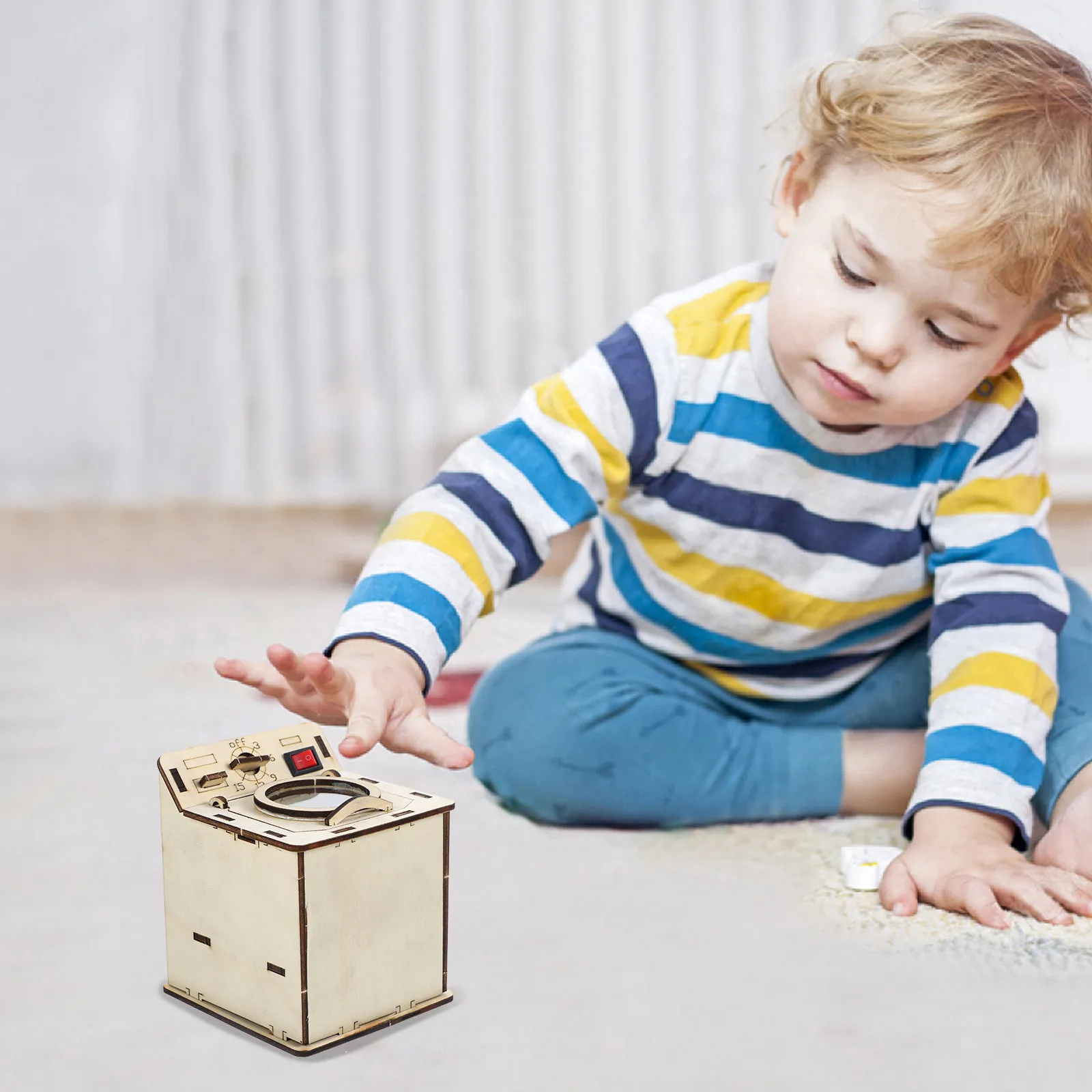 

1Set DIY Washing Machine Assembly Educational Science Experiment Kit for Kids Preschool Learning Hands-on Skill Development
