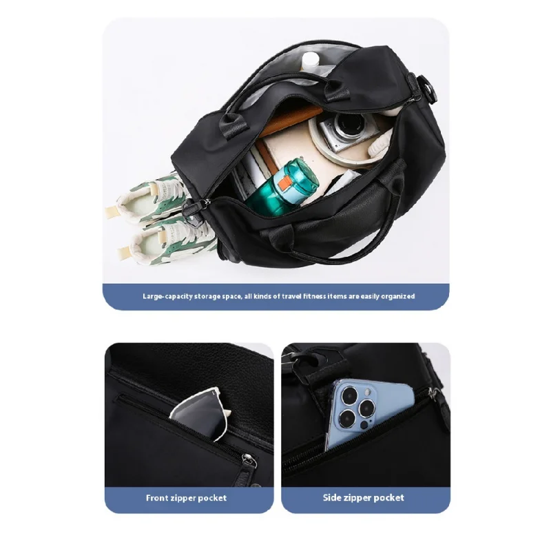  Men and Women's Tote Bag Large capacity Travel Duffel Yoga Oxford Cloth Waterproof Fitness