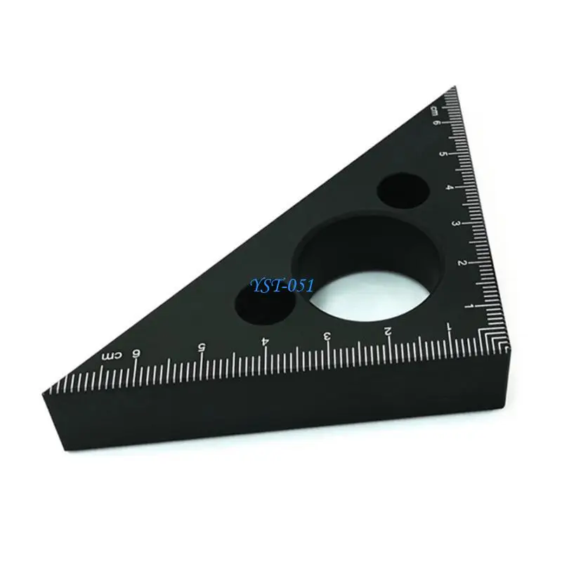 

E15A Carpenter Ruler Woodworking Tool Ruler Aluminum Woodworking