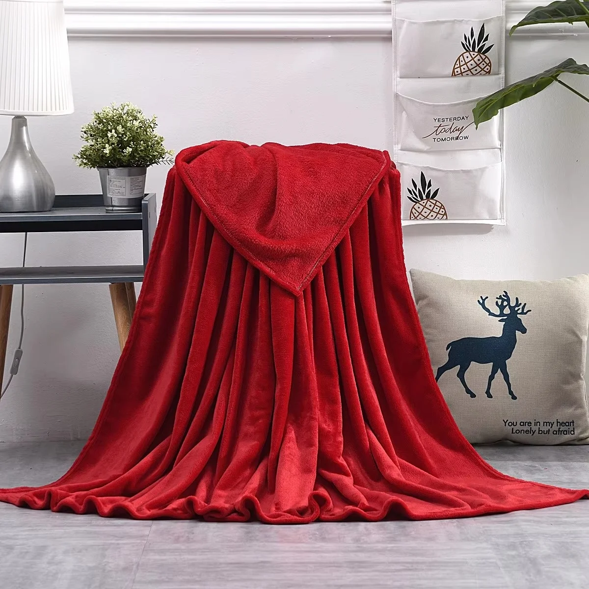 B16LYX Sofa Bed Cover Throw Cozy Warm Blanket Lightweight Bedspread for Living Room Bedroom Couch Office Home Decor Gift