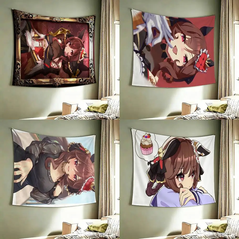 

Gentildonna Umamusume UMA flag Best Price Decoration Outdoor Picnic Party Art Hanging