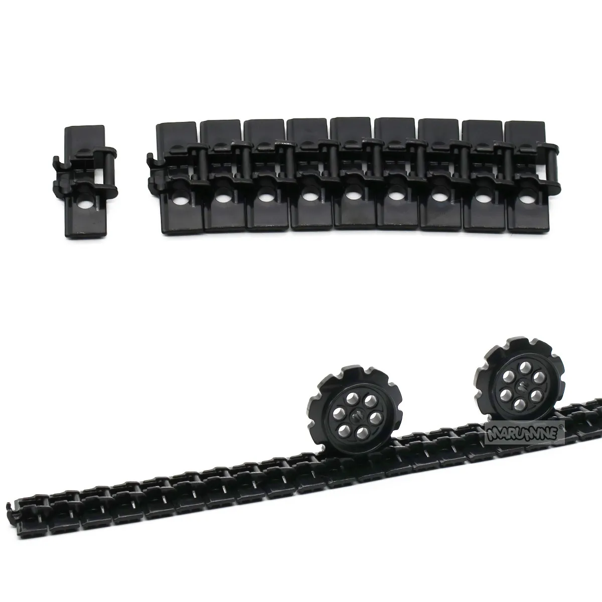 Marumine Track Element 5x1.5 Brick 88323 Sproclet Diameter 40.7 Building Blocks Technology Parts 57519 Classic Children Toys