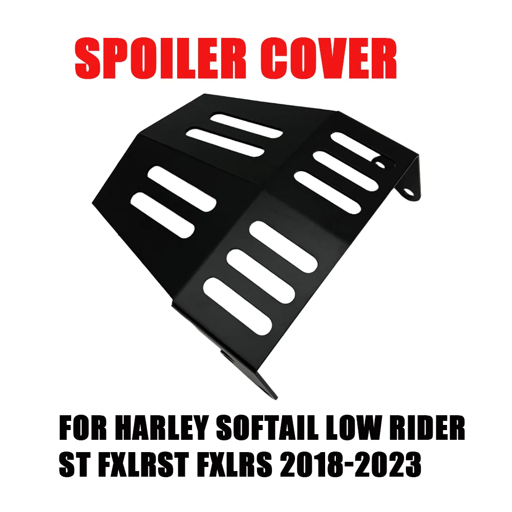 

For Harley Softail Low Rider ST FXLRST FXLRS 2018-2023 Motorcycle Chin Lower Front Spoiler Air Dam Fairing Mudguard Cover
