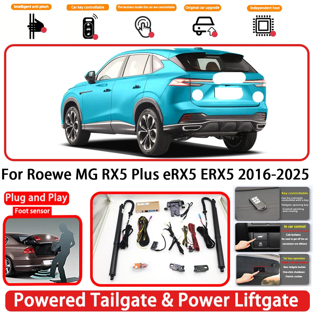 for Roewe MG RX5 Plus eRX5 ERX5 2016-2025 OEM Plug and Play Auto Powered Tailgate Power Liftgate Rear Trunk Opener System
