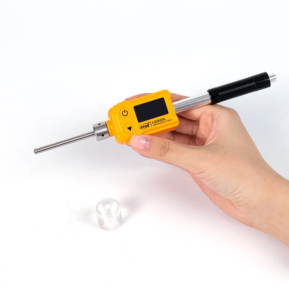 LS252DL portable metal confined space leeb hardness tester digital durometer DL impact hardness tester durometer for metal