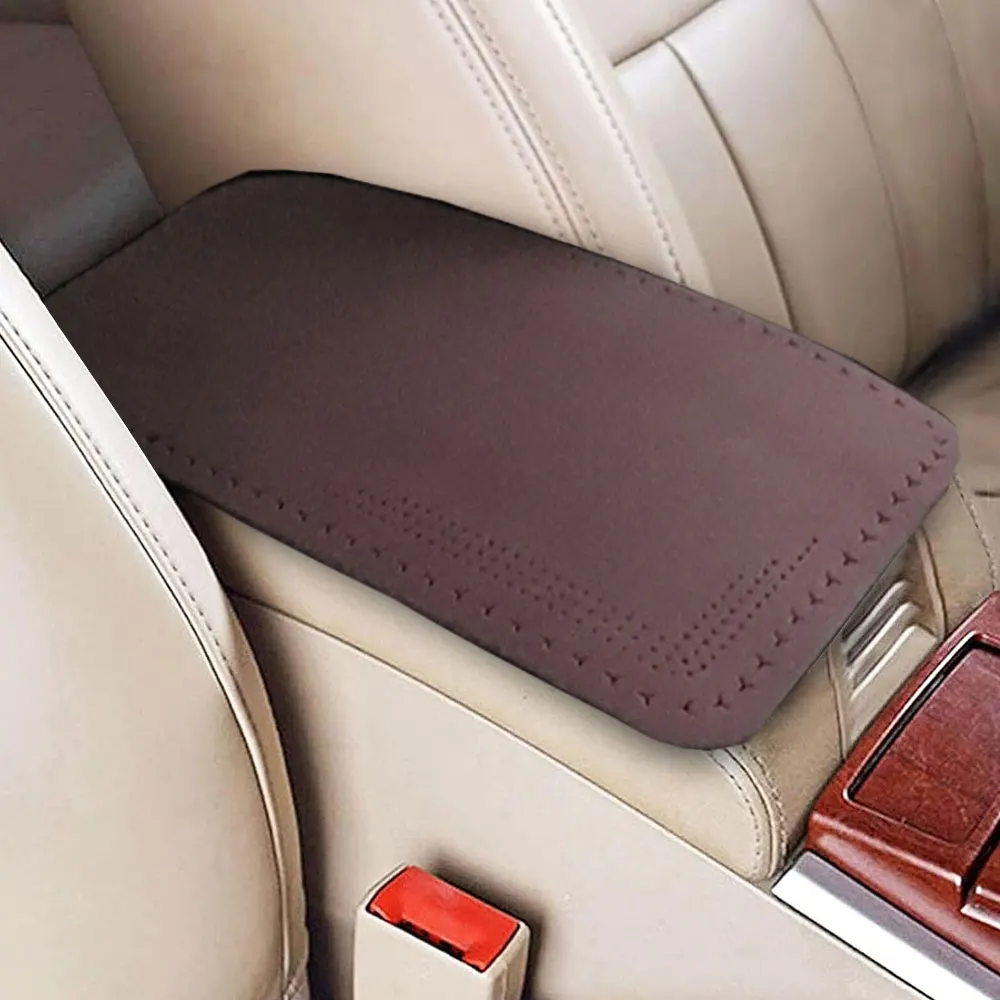 Universal Car Armrest Pad Cover Center Console Box Armrest Box Cover Decor Dust Armrest Protector Mat Car Interior Accessories