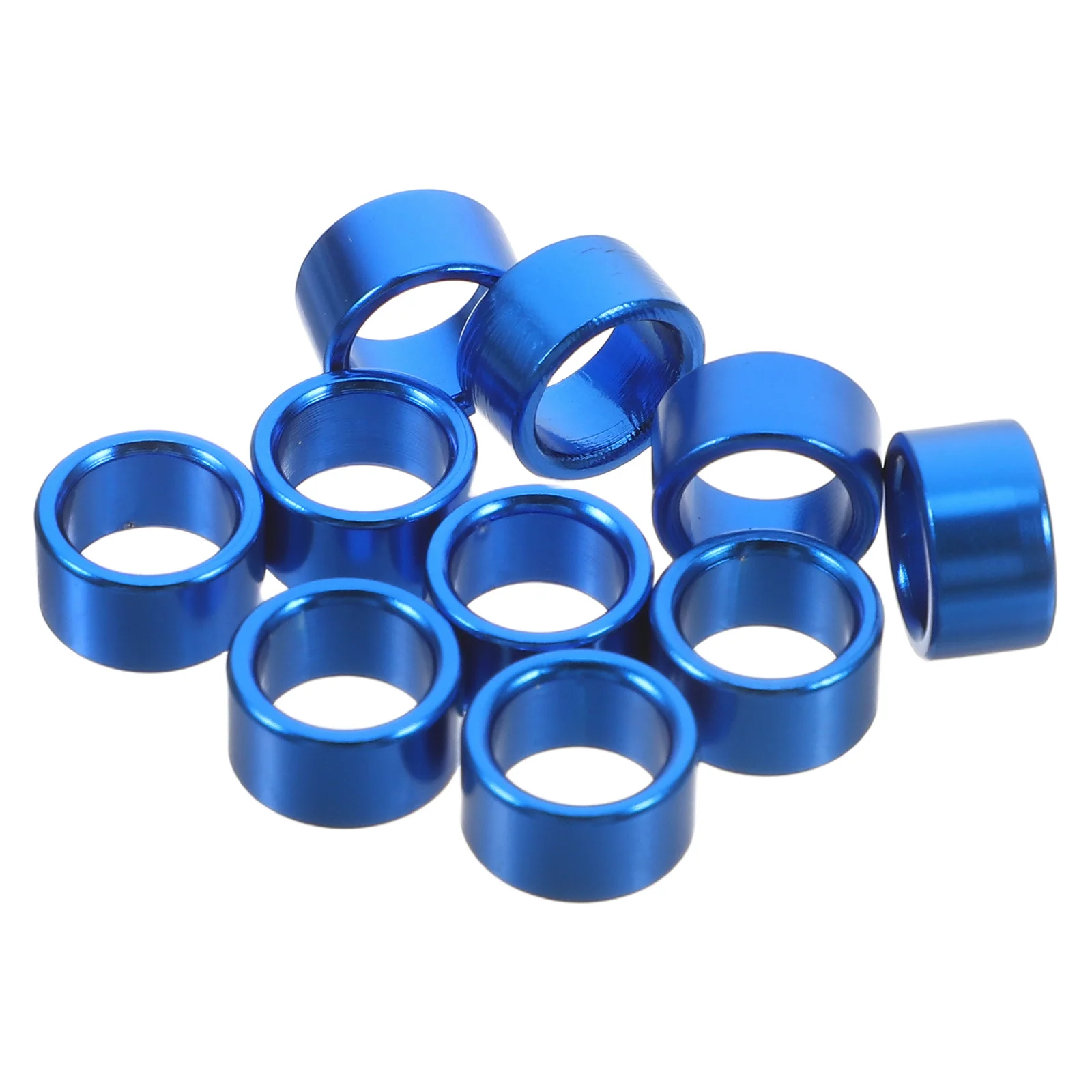 

10Pcs Aluminium Dove Leg Rings Bright Color Clear Markings Pigeon Identification Training Comfortable Reusable