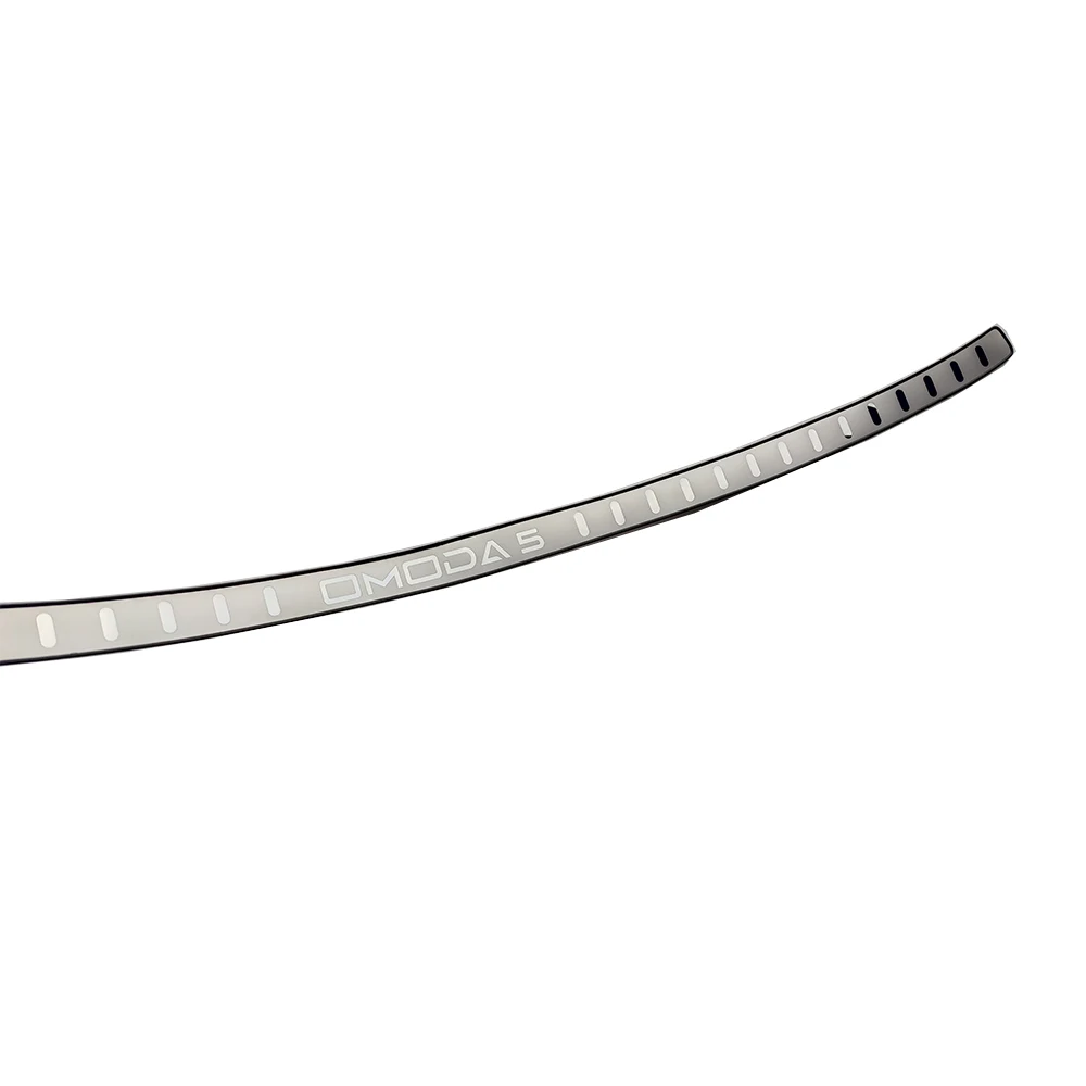 Car Accessories Bumper Protector Auto Styling Rear Trunk Trim For Chery Omoda 5 2022 2023 Door Sill Stainless Steel Sticker
