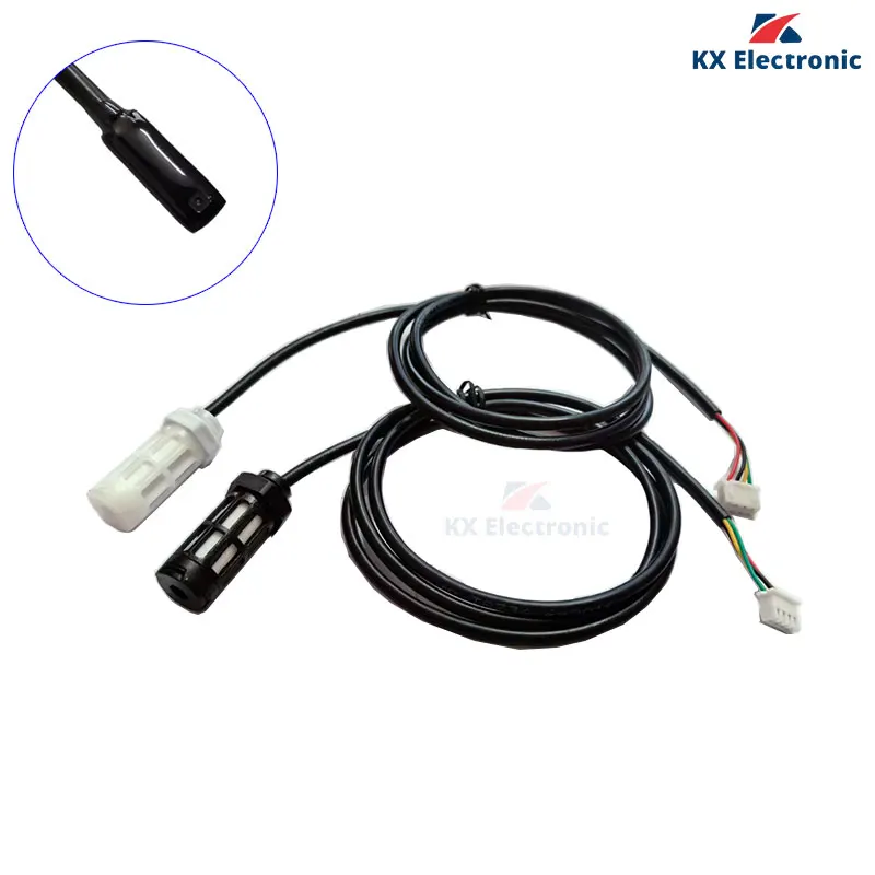 1M SHT20 SHT30 SHT40 SHT45 SHTC3 SHT35 Temperature And Humidity Sensor Waterproof PE IIC Module Digital I2C Probe with XH2.54