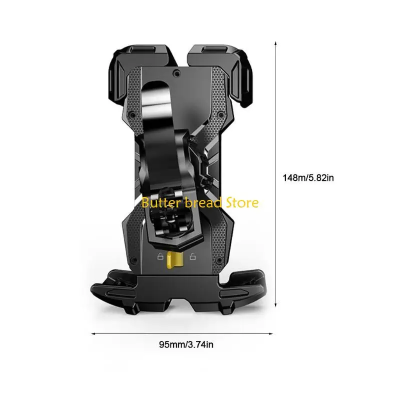 W89C 360 درجة هاتف دراجة نارية للهاتف المحمول العالمي للدراجات المحمولة
