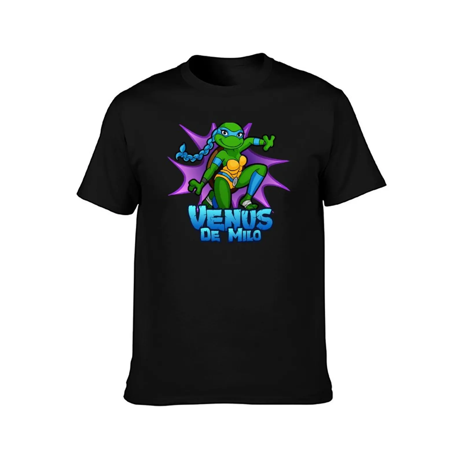 Venus De Milo T-Shirt, Summer Casual Cotton Tee, Oversized Streetwear Tops, Vintage Graphic Print, Loose Fit Short Sleeve