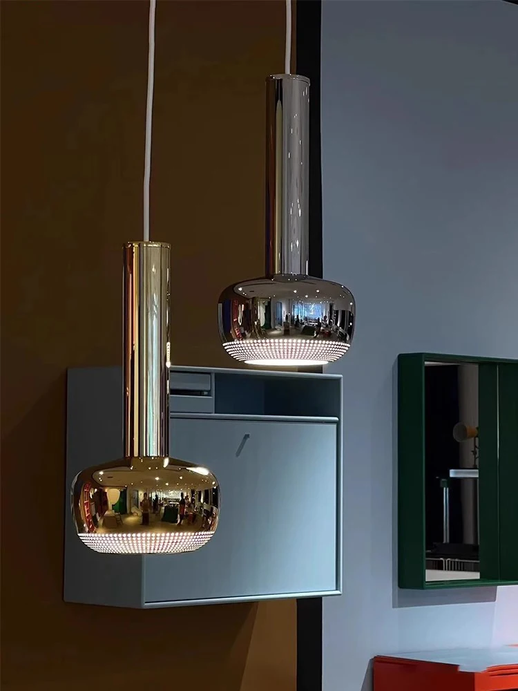 الحديثة LED شنقا قلادة ضوء مصمم شنقا مصباح لبار السرير غرفة الطعام فندق الحد الأدنى الفاخرة تعليق ديكور المنزل