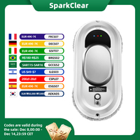 Window Vacuum Cleaning Robot Smart Window Glass Washer Electric Glass Limpiacristale Remote Control Automatic Window Cleaner