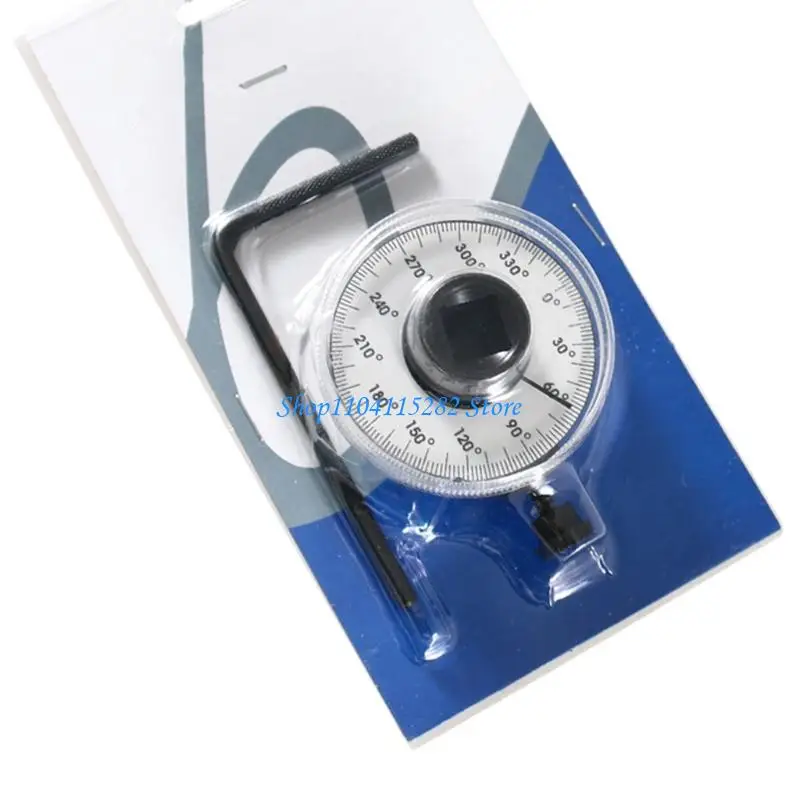 Professional Torque Measurement Device 360 Degree Gauges Metal Construction Full Rotations Tool for Vehicle Repair