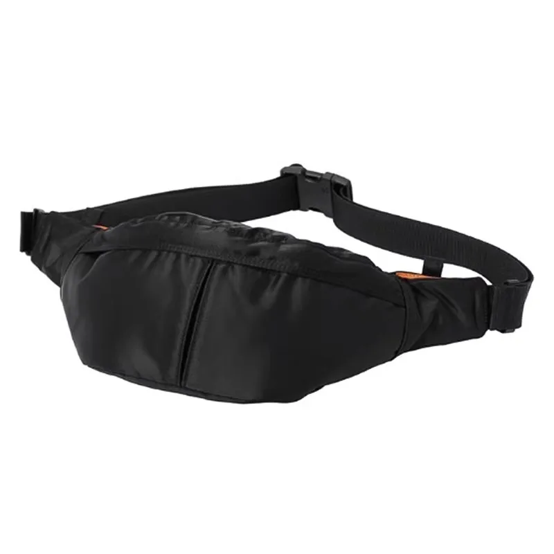 Yoshida TANKER series WAIST BAG Women's and men's waterproof leisure chest bag Lightweight commuting anticlinal waist bag