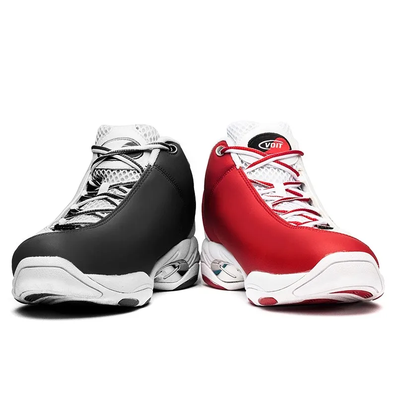 Men's High-Top Summer Basketball Trainers Comfortable, Cushioned, Slip-Resistant Outdoor and Indoor Court Sports Shoes
