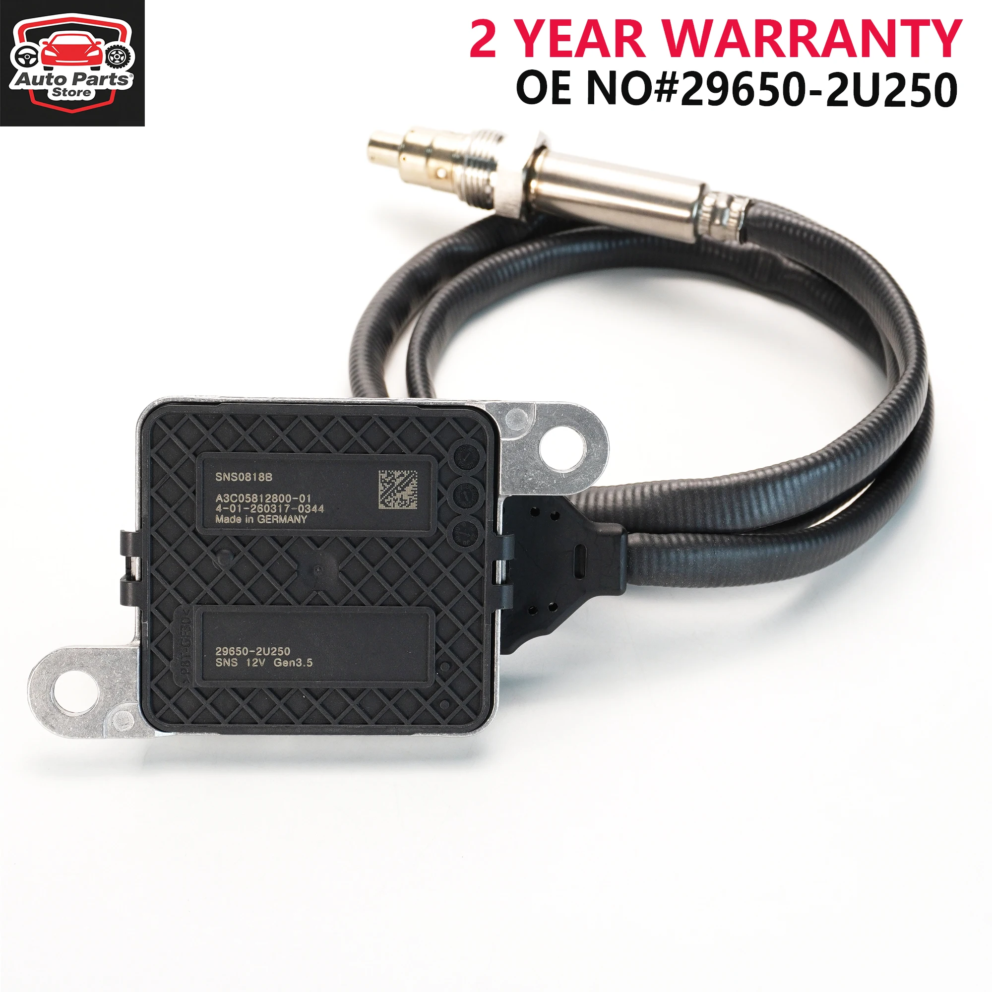 

29650-2U250 29650 2U250 S0818B New Nitrogen Oxide Sensor For Hyundai Tucson ix35 KIA Sportage 1.6 2.0 CRDi D4FE 2017-2