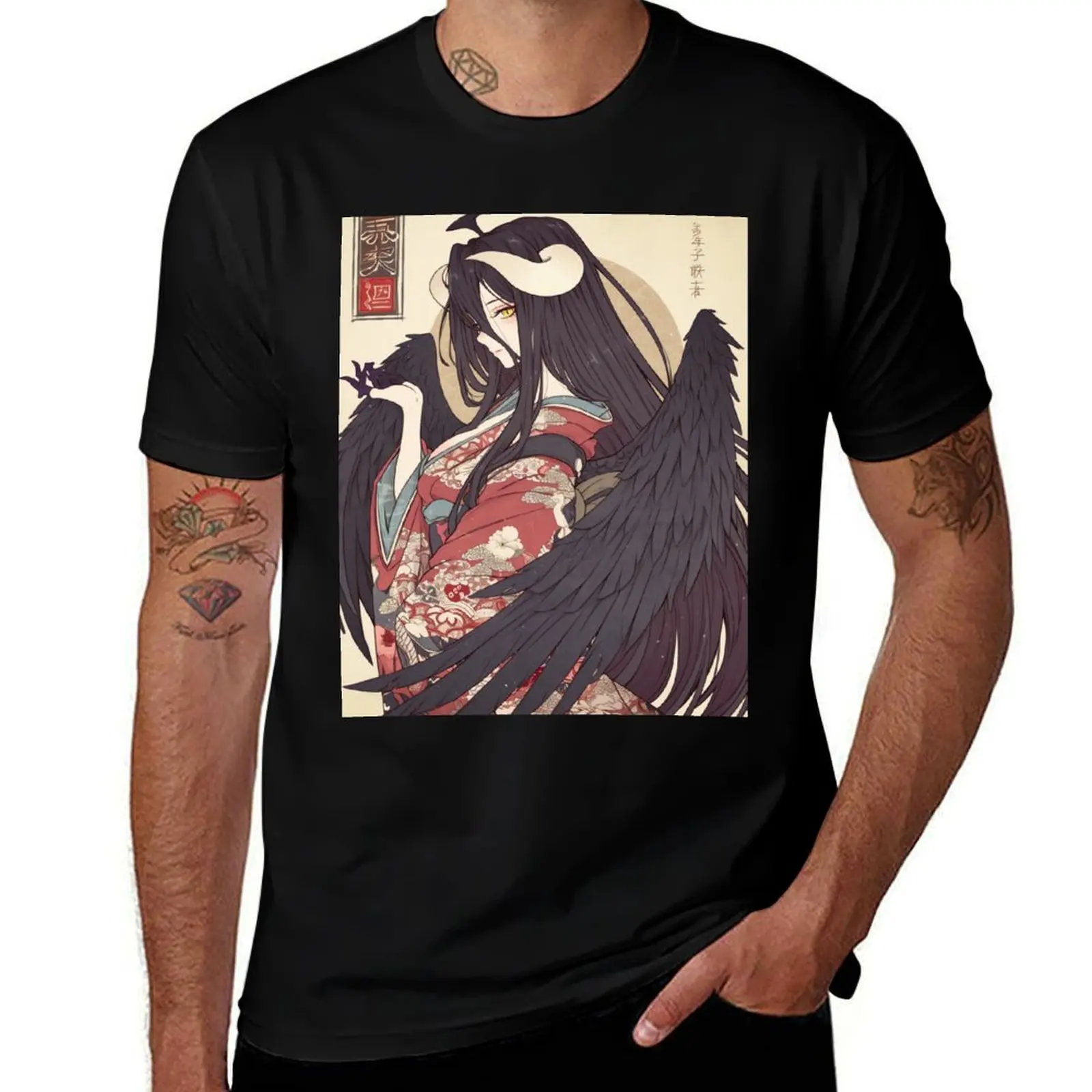 

Traditional Albedo T-Shirt Big Size Short Sleeve Tee for Men