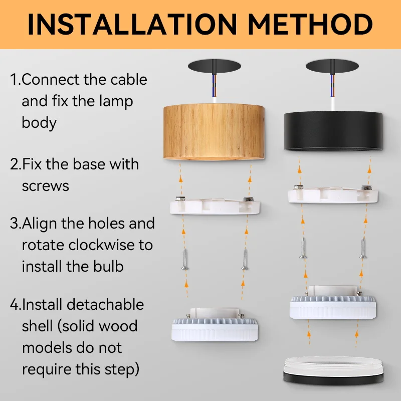 GX53 بقعة Led ضوء السقف سطح شنت النازل داخلي أسفل الإضاءة لغرفة المعيشة غرفة نوم مصباح السقف Led الأضواء