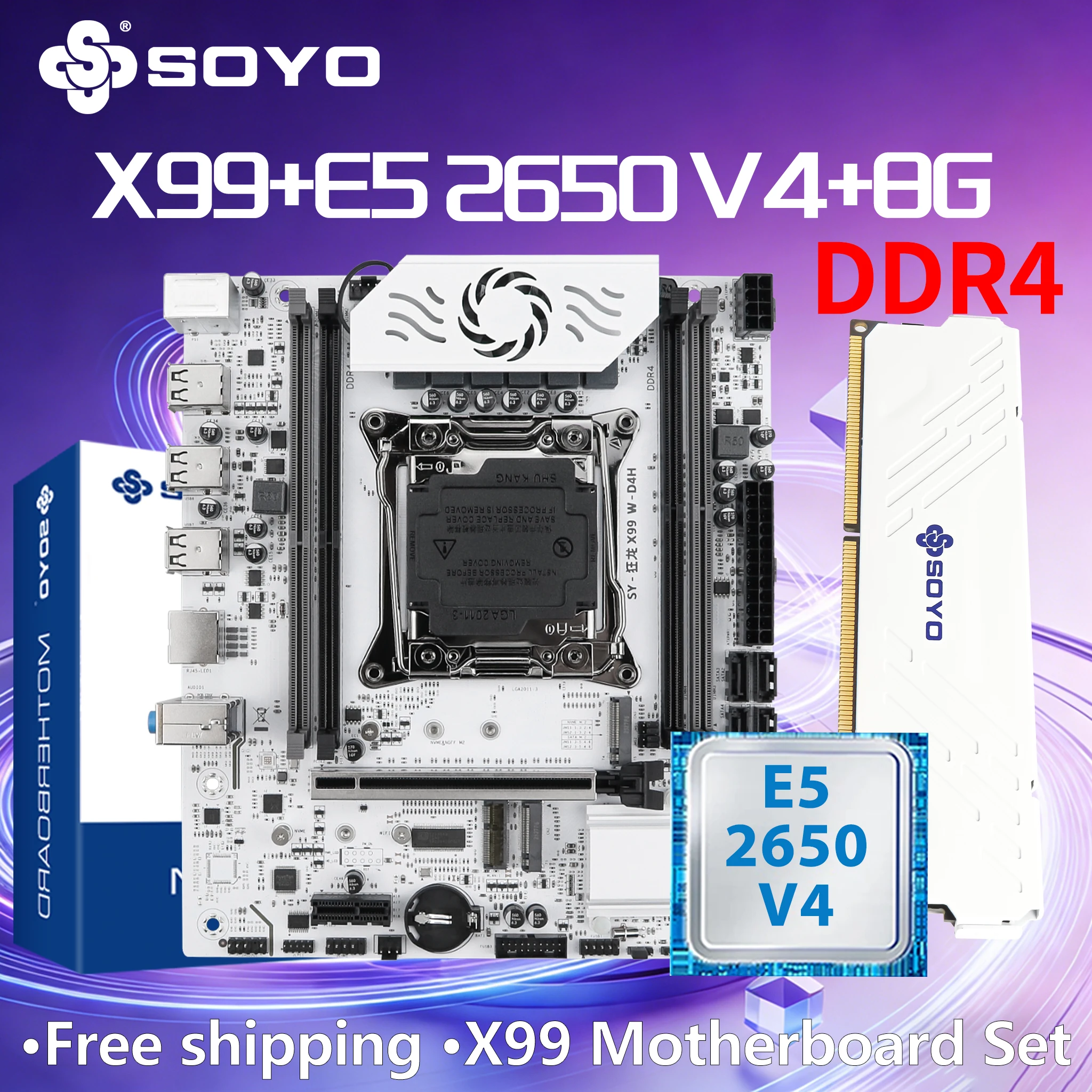 X99 Motherboard Set…