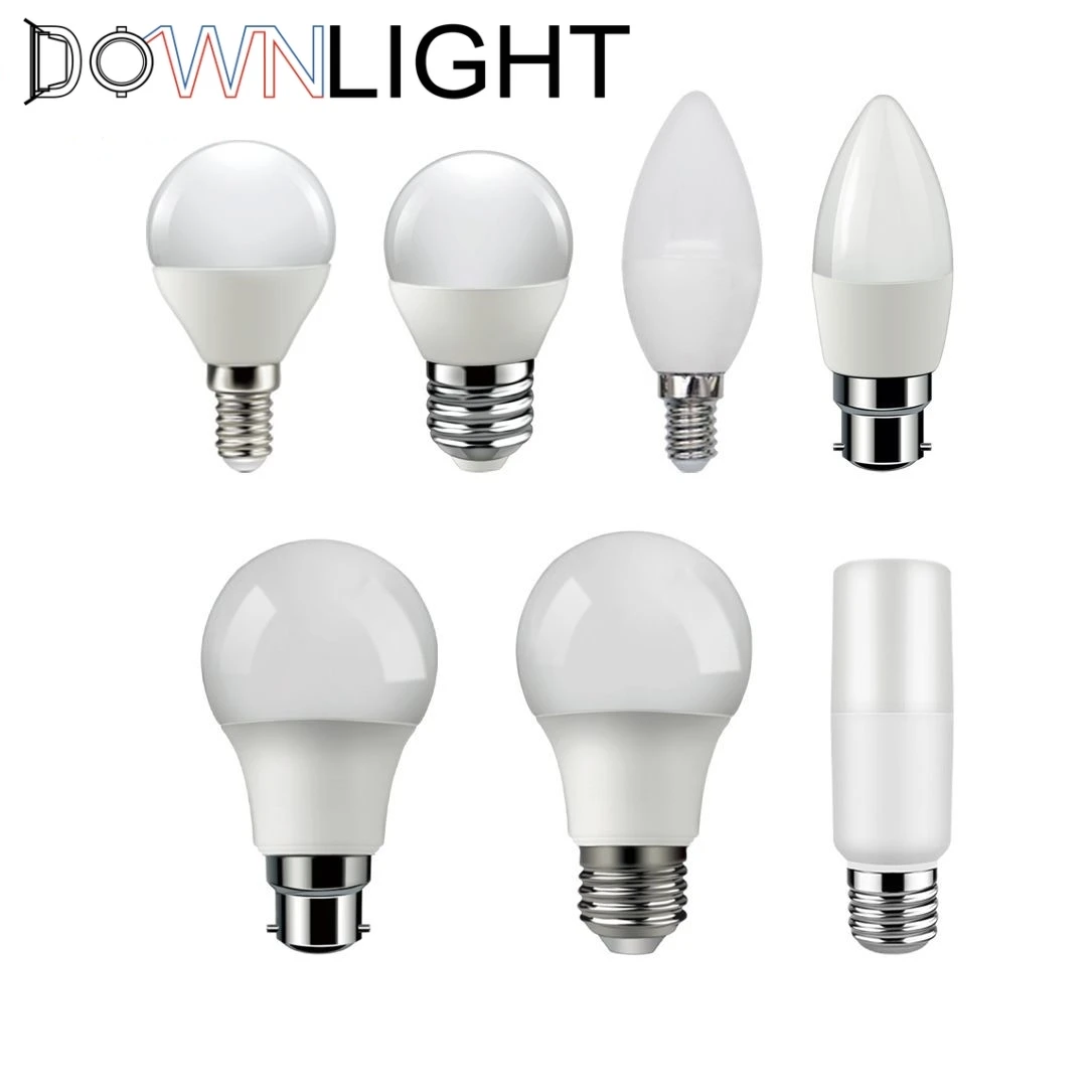 2023 Focos High Brightness Led Bulb 3w-18w E14 E27 B22 3000K 4000K 6000K Lamp With Ce Rohs For Home Office Interior Decoration