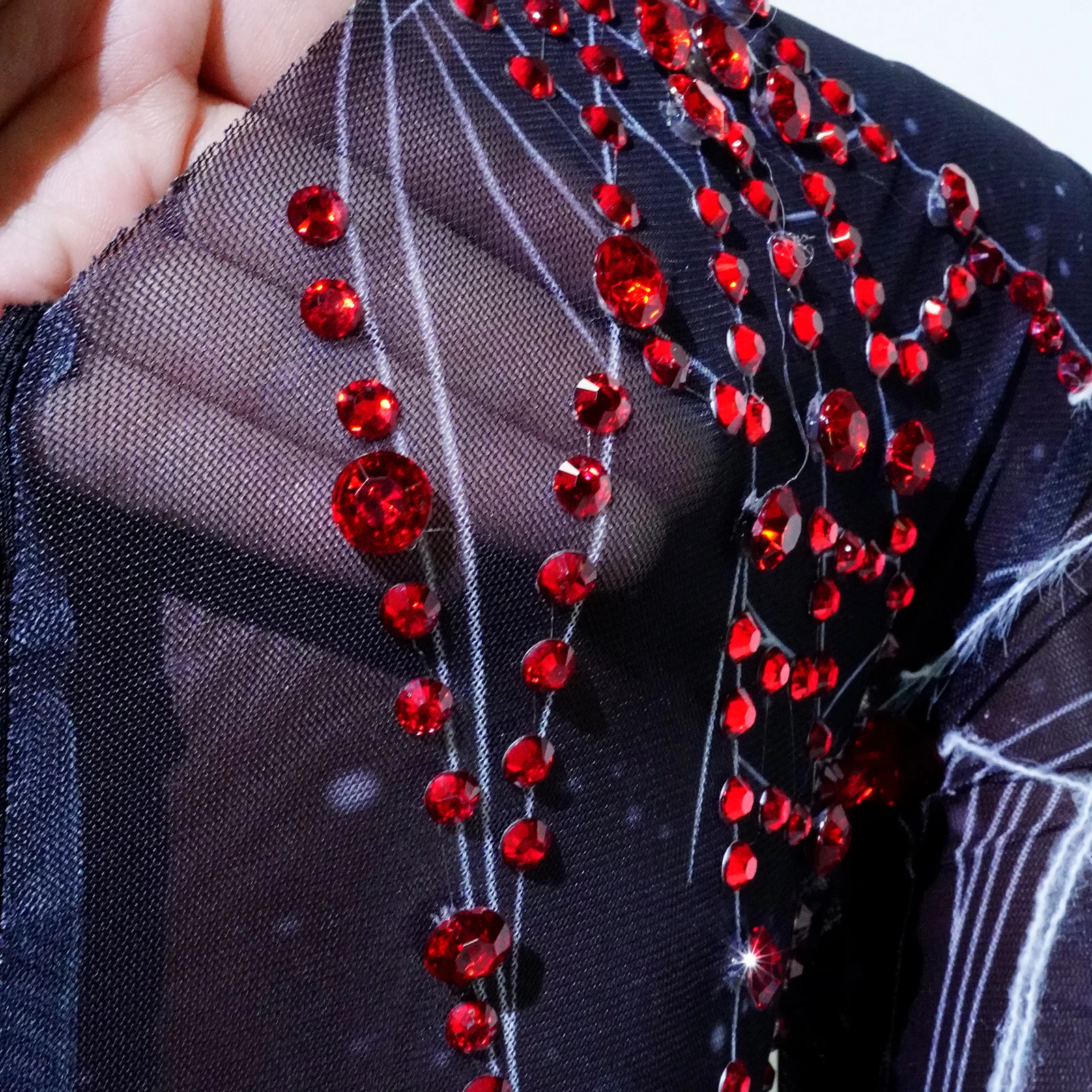 거미줄 시스루 레오타드 파티 바디수트 할로윈 코스프레 클럽 프롬 댄스 드랙퀸 의상 페스티벌 의상