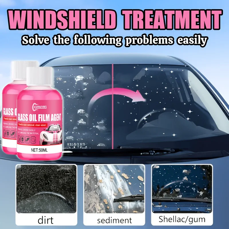 Liquide lave-glace haute concentration pour pare-brise de voiture avec revêtement de protection anti-pluie longue durée pour une visibilité claire