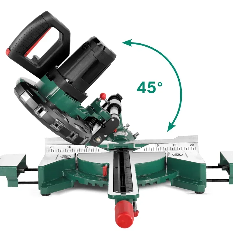 LUXTER 210mm 1700W Sliding Miter Saw For Woodworking