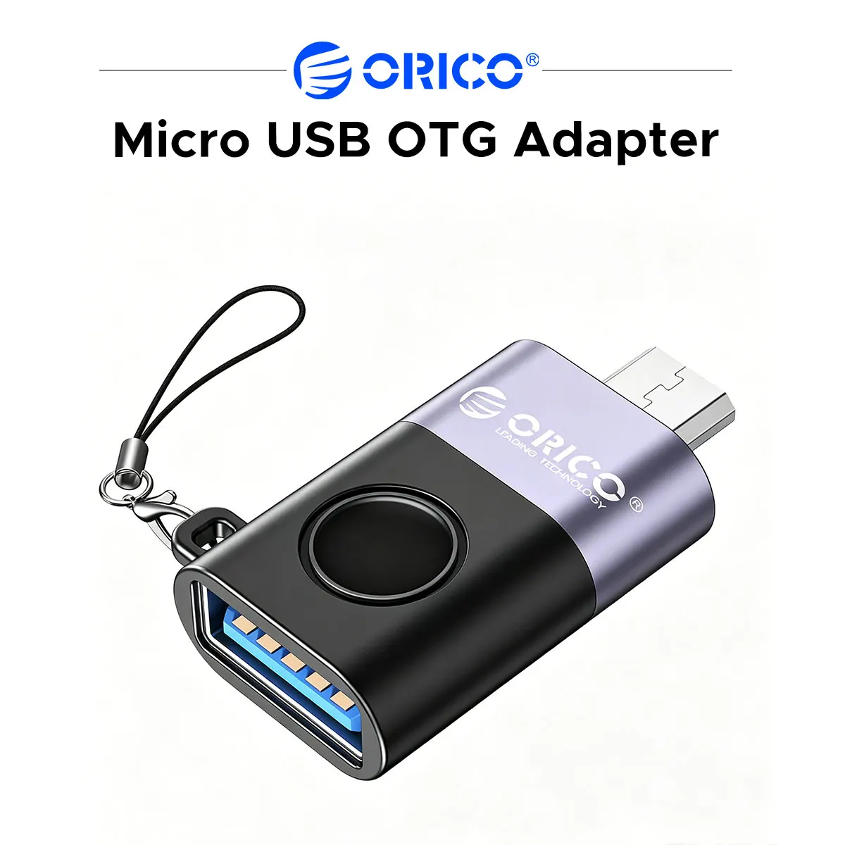ORICO Type C to USB OTG Adapter 4.5A Fast Charge 480Mbps Portable Anti-lost Converter For Laptop Phone Tablet