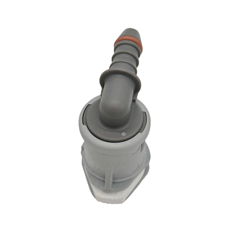 Fuel line quick connector 9.49mm ID6 SAE 3/8 Fuel pipe joint plastic fittings of double clip V for fiat 2pcs a lot
